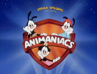 Title card of the Animaniacs TV show